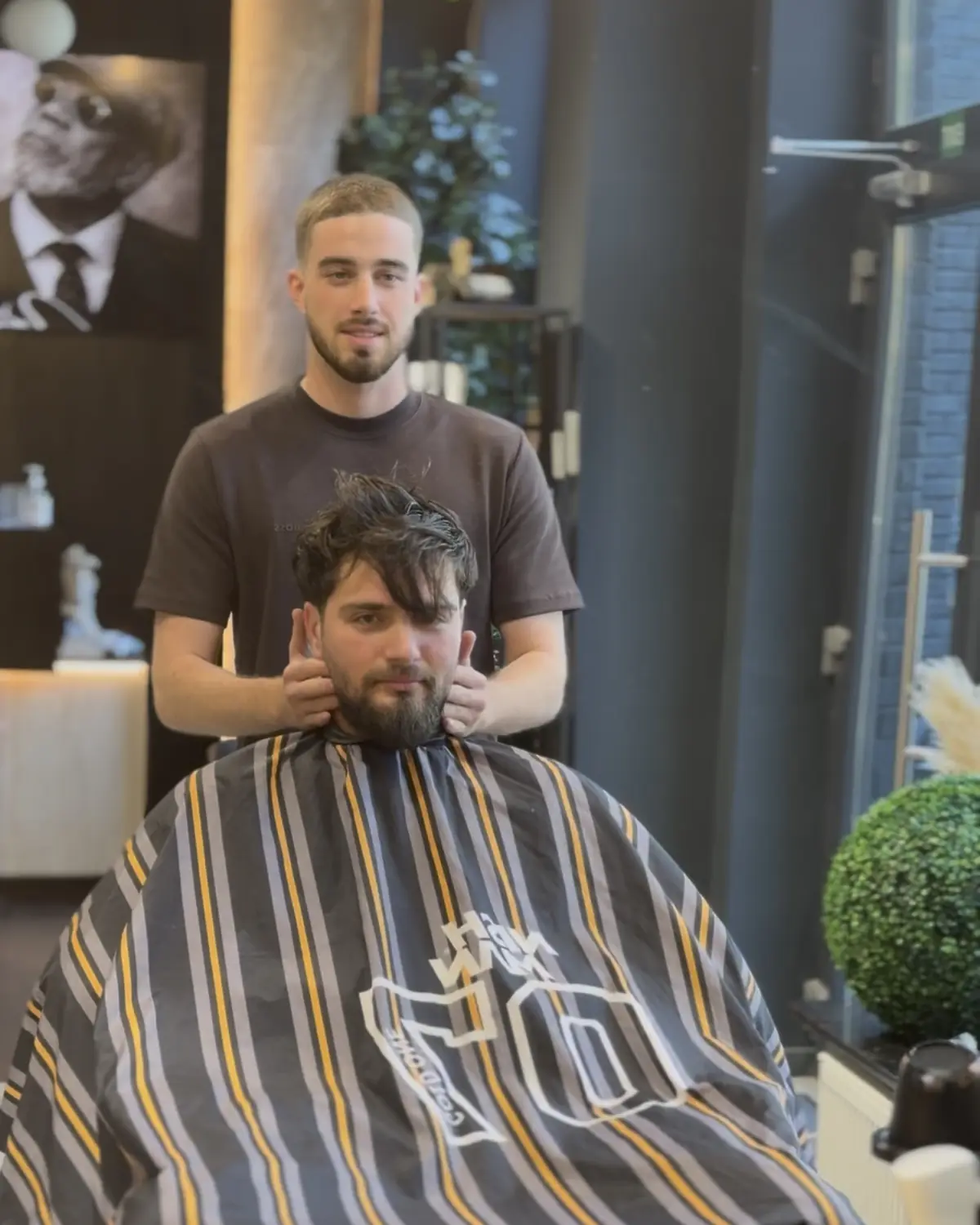 Înainte de tuns, lucrare de Claudiu la FRANKIE STUDIO